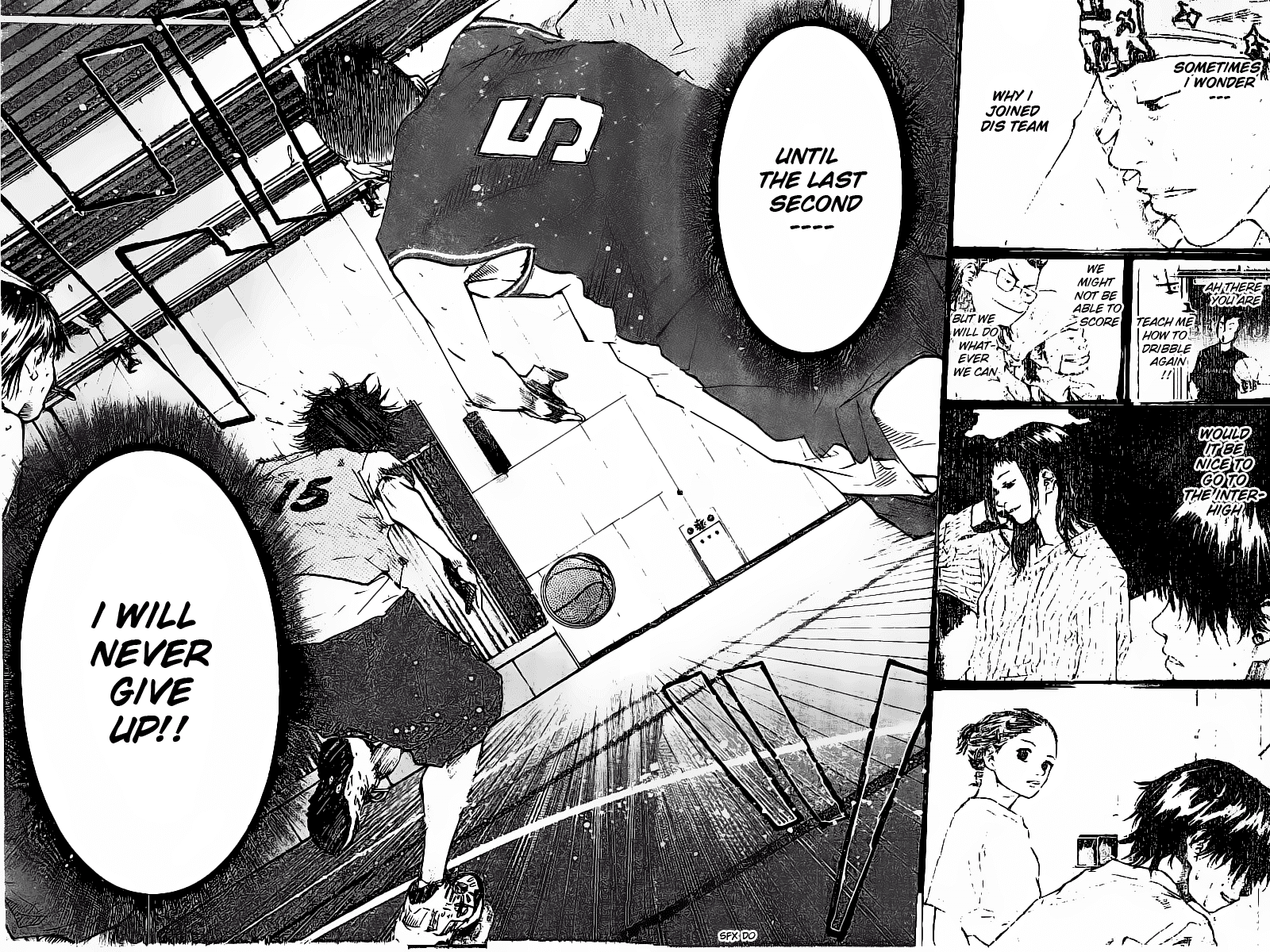 Ahiru no Sora Chapter 54.2 page 13 - Chapter 54 v2 : Last Play
