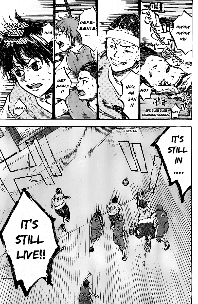 Ahiru no Sora Chapter 54.2 page 17 - Chapter 54 v2 : Last Play