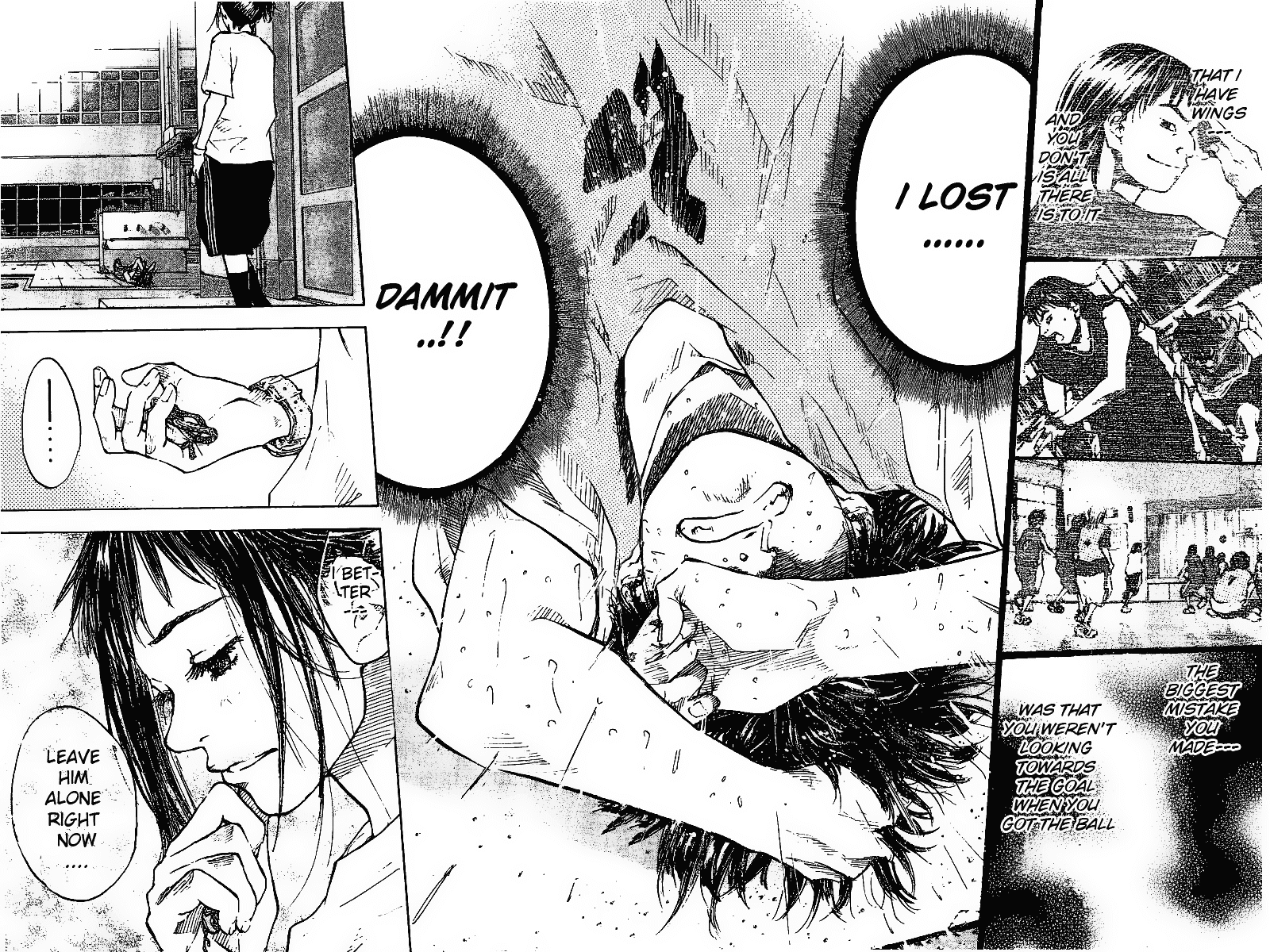 Ahiru no Sora Chapter 55.2 page 17 - Chapter 55 v2 : Tears