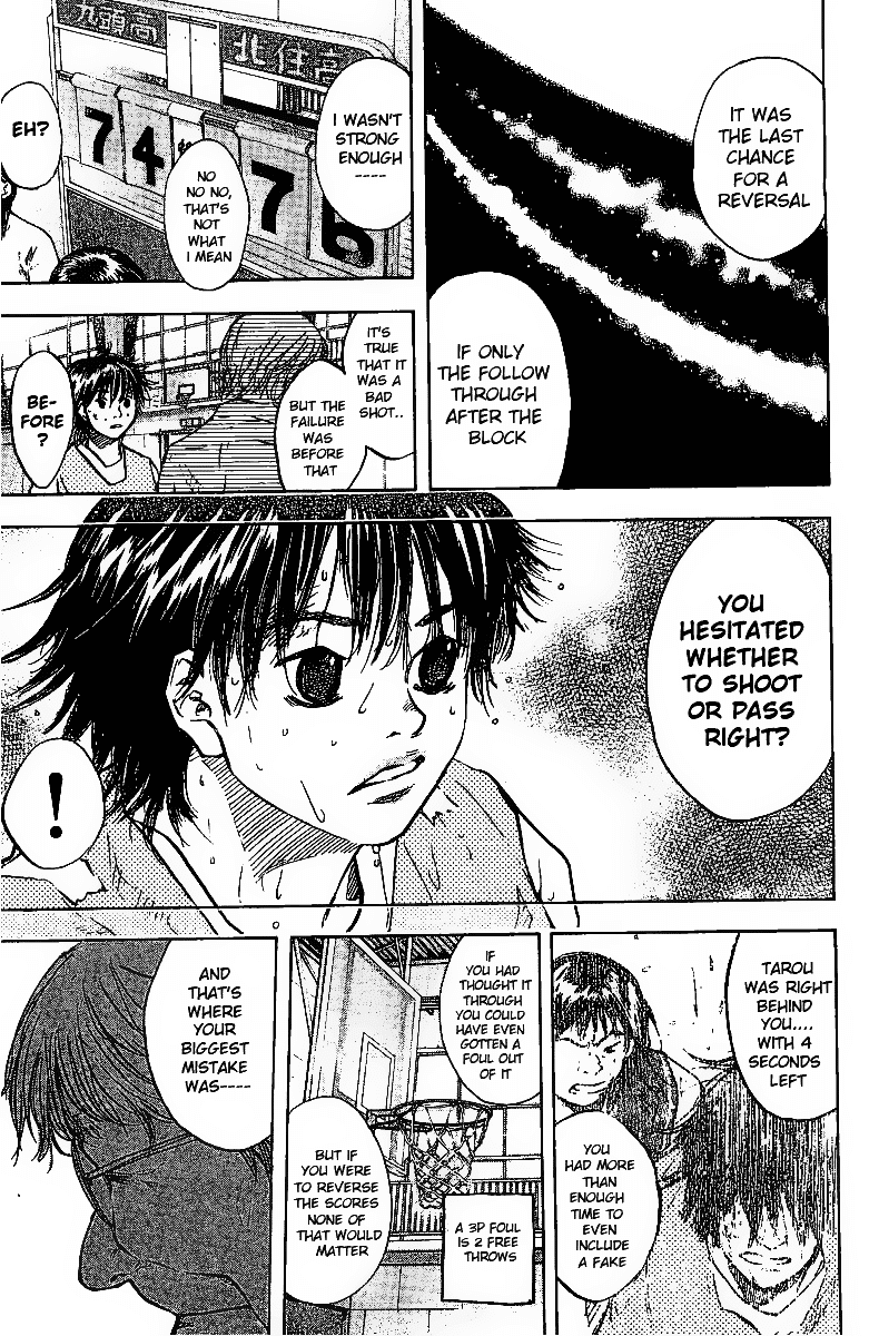 Ahiru no Sora Chapter 55.2 page 9 - Chapter 55 v2 : Tears