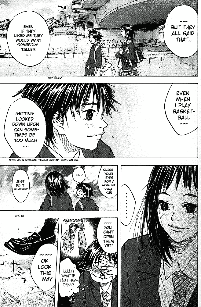 Ahiru no Sora Chapter 56.2 page 15 - Chapter 56 v2 : Desire