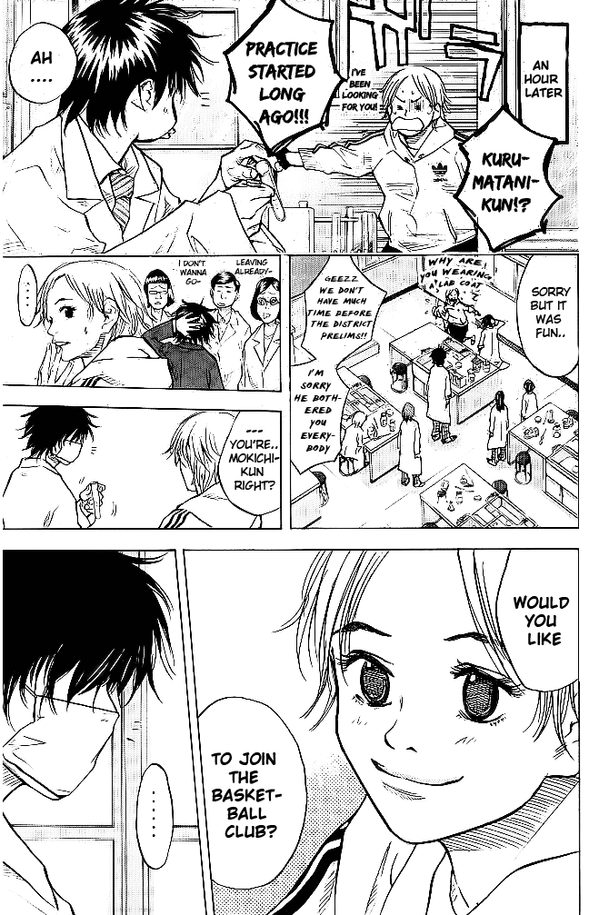 Ahiru no Sora Chapter 60.2 page 15 - Chapter 60 v2 : Mokichi