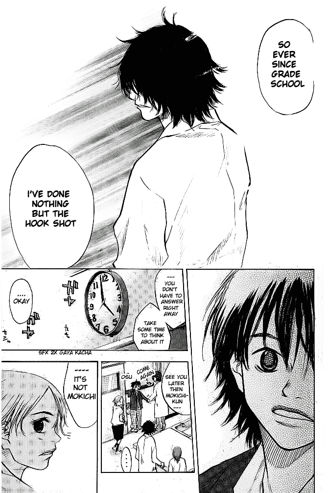 Ahiru no Sora Chapter 60.2 page 17 - Chapter 60 v2 : Mokichi