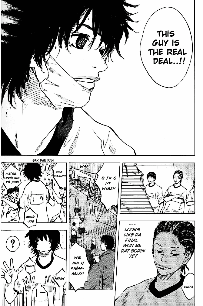 Ahiru no Sora Chapter 60.2 page 7 - Chapter 60 v2 : Mokichi