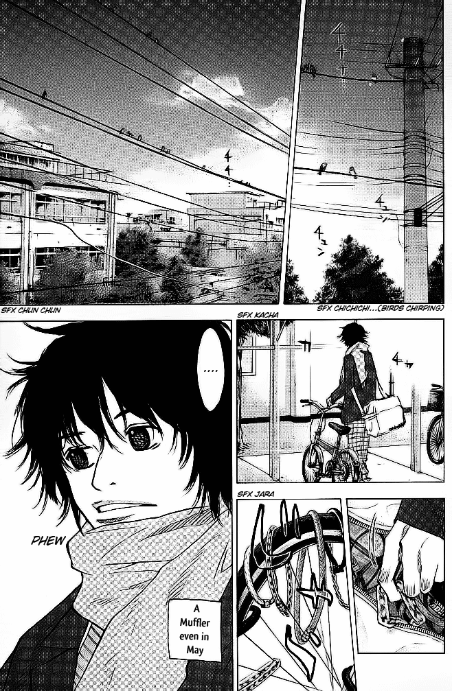 Ahiru no Sora Chapter 61.2 page 2 - Chapter 61 v2 : The Black Kite and The Peacock