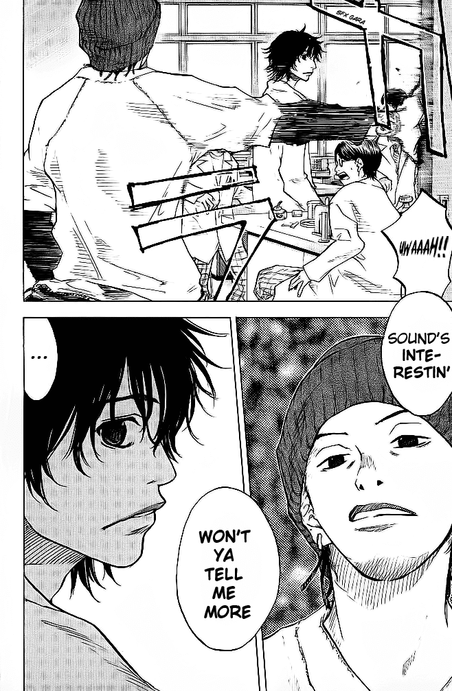 Ahiru no Sora Chapter 61.2 page 21 - Chapter 61 v2 : The Black Kite and The Peacock
