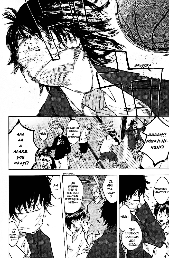Ahiru no Sora Chapter 61.2 page 5 - Chapter 61 v2 : The Black Kite and The Peacock