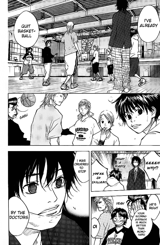 Ahiru no Sora Chapter 61.2 page 7 - Chapter 61 v2 : The Black Kite and The Peacock