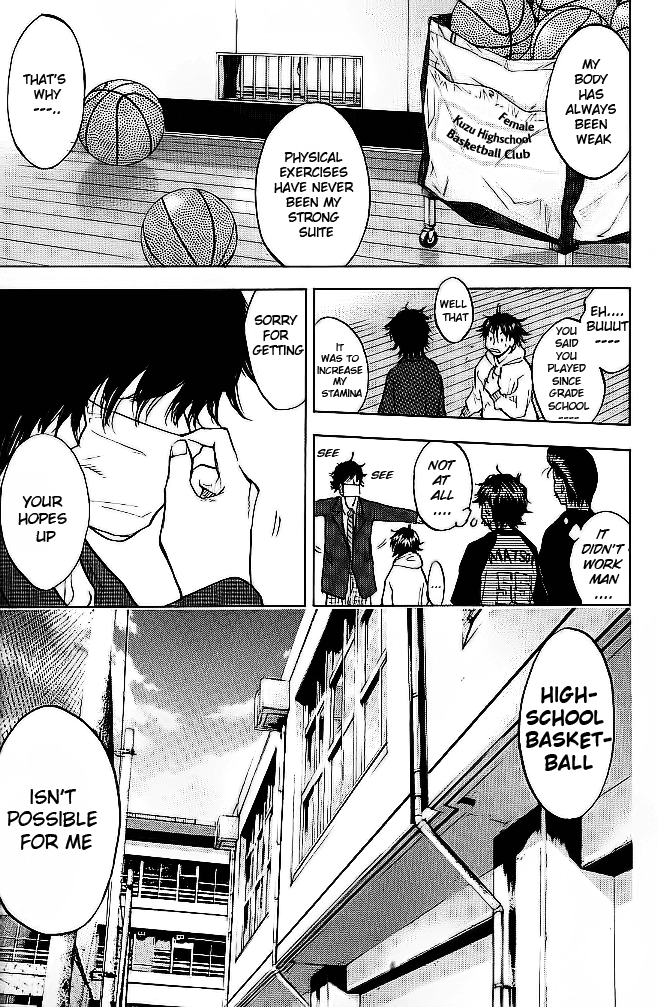 Ahiru no Sora Chapter 61.2 page 8 - Chapter 61 v2 : The Black Kite and The Peacock