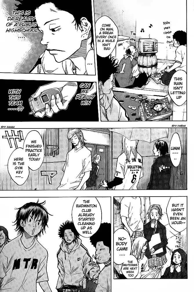 Ahiru no Sora Chapter 64 page 4 - Chapter 64 : Heavy Rain..