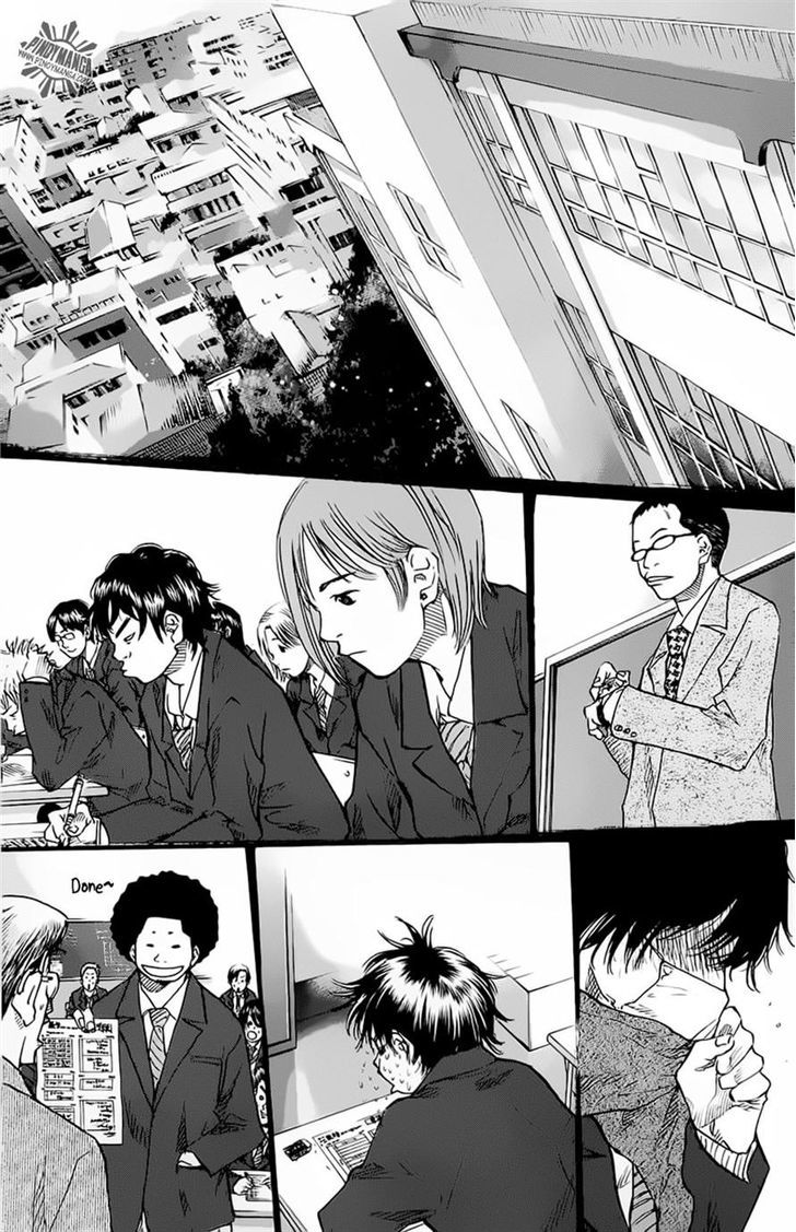 Ahiru no Sora Chapter 66 page 10 - Chapter 66 : Bruised Apple