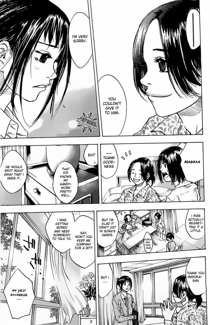 Ahiru no Sora Chapter 66 page 16 - Chapter 66 : Bruised Apple