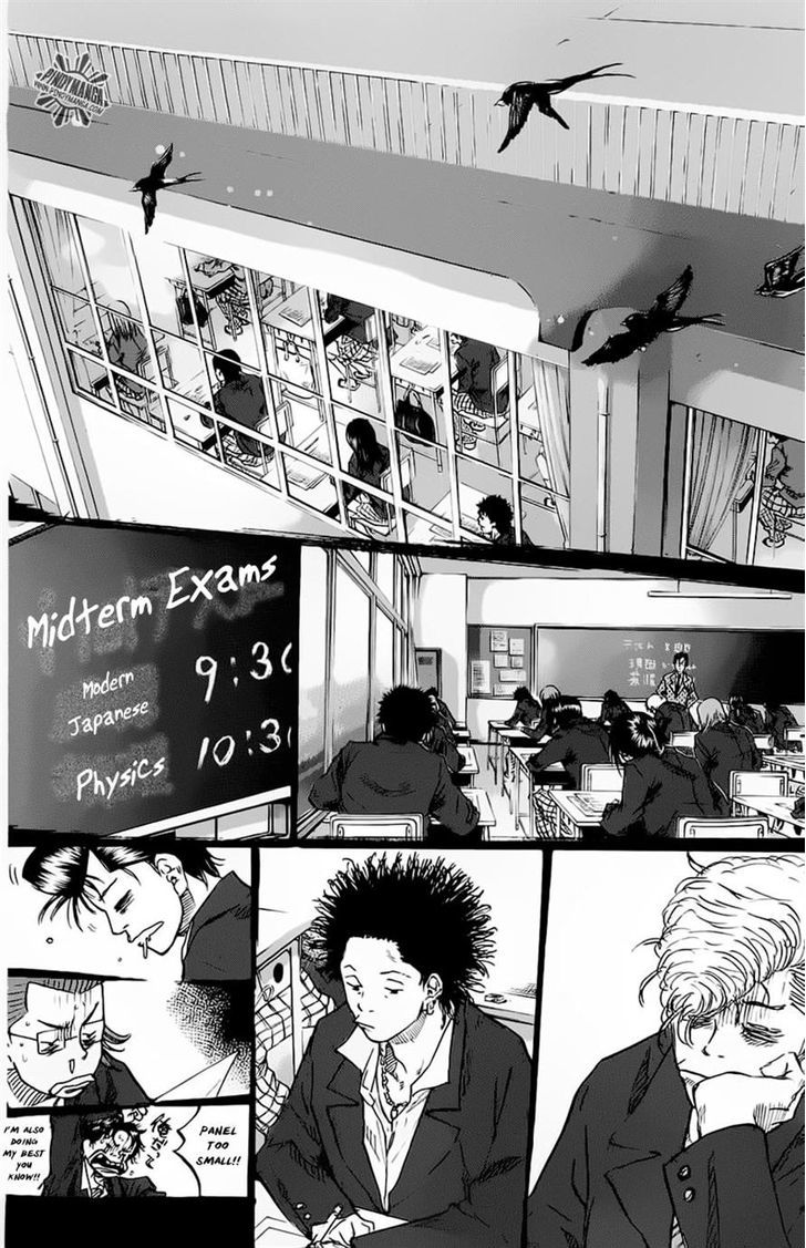 Ahiru no Sora Chapter 66 page 9 - Chapter 66 : Bruised Apple