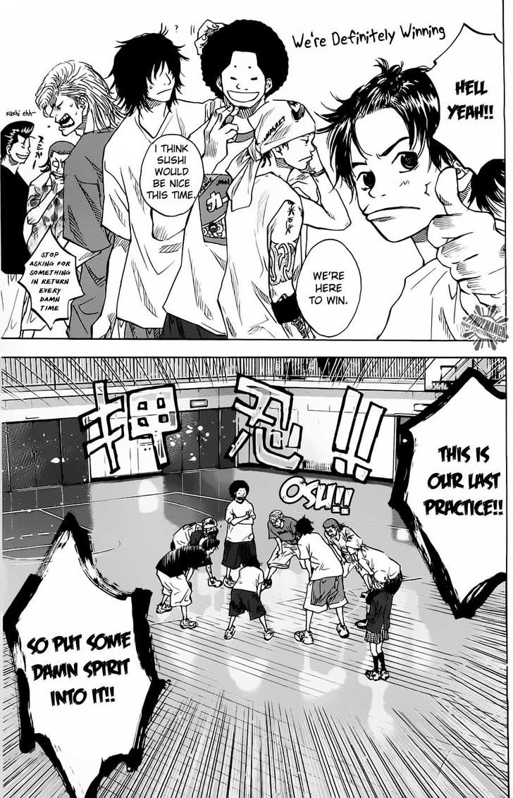 Ahiru no Sora Chapter 67 page 5 - Chapter 67 : And then, There was a Showdown