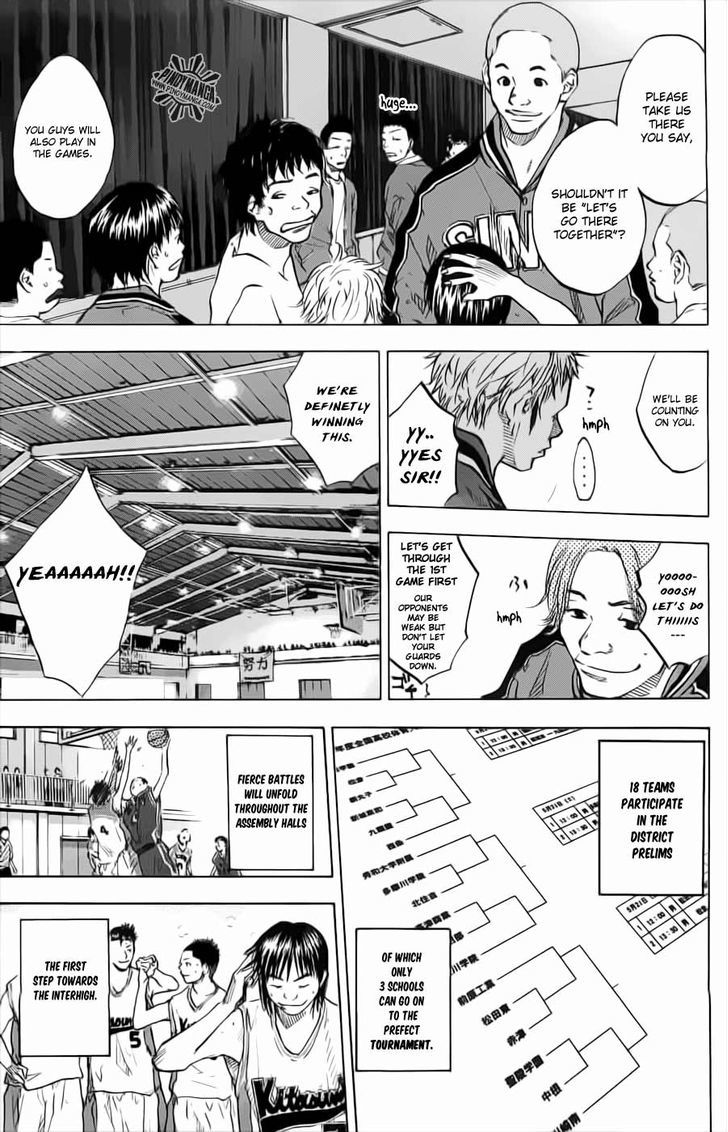 Ahiru no Sora Chapter 68 page 13 - Chapter 68 : First Campaign