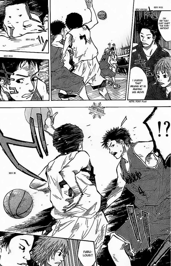 Ahiru no Sora Chapter 70 page 14 - Chapter 70 : Shadow and Light