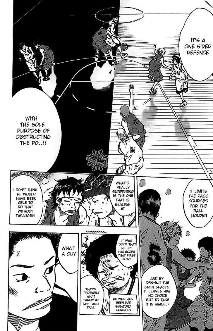 Ahiru no Sora Chapter 71 page 12 - Chapter 71 : Vanguard Takahashi