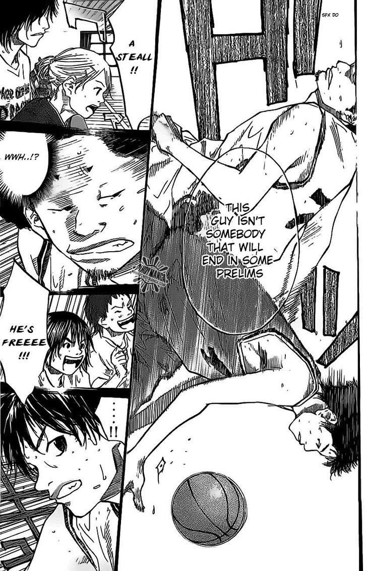 Ahiru no Sora Chapter 71 page 13 - Chapter 71 : Vanguard Takahashi