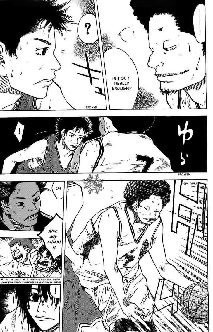 Ahiru no Sora Chapter 71 page 3 - Chapter 71 : Vanguard Takahashi