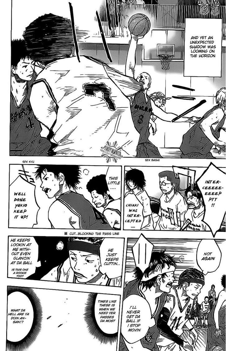 Ahiru no Sora Chapter 71 page 8 - Chapter 71 : Vanguard Takahashi