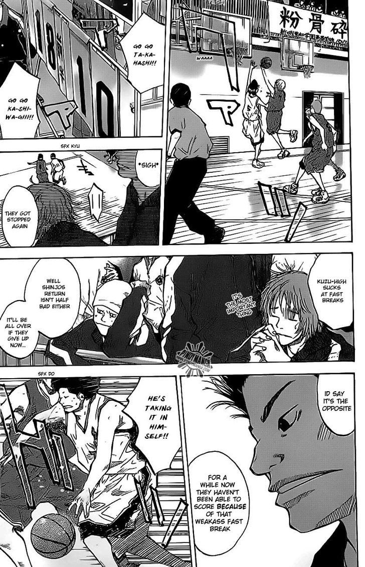 Ahiru no Sora Chapter 71 page 9 - Chapter 71 : Vanguard Takahashi