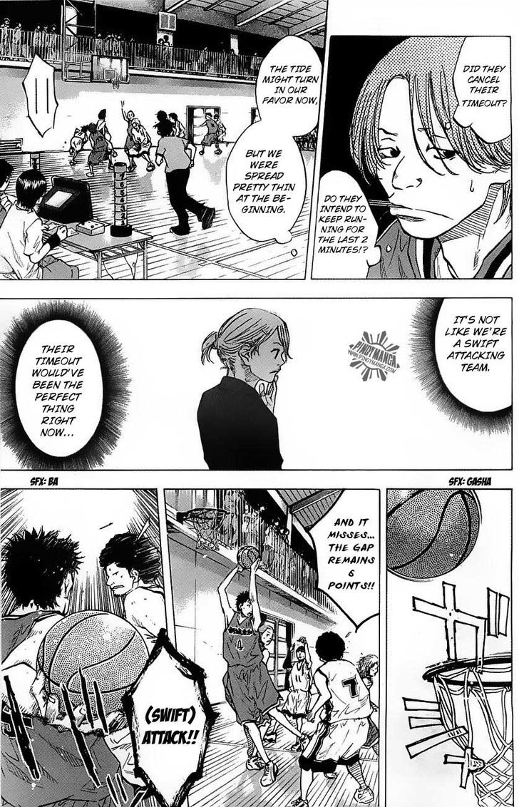 Ahiru no Sora Chapter 72 page 5 - Chapter 72 : Rush and Rush