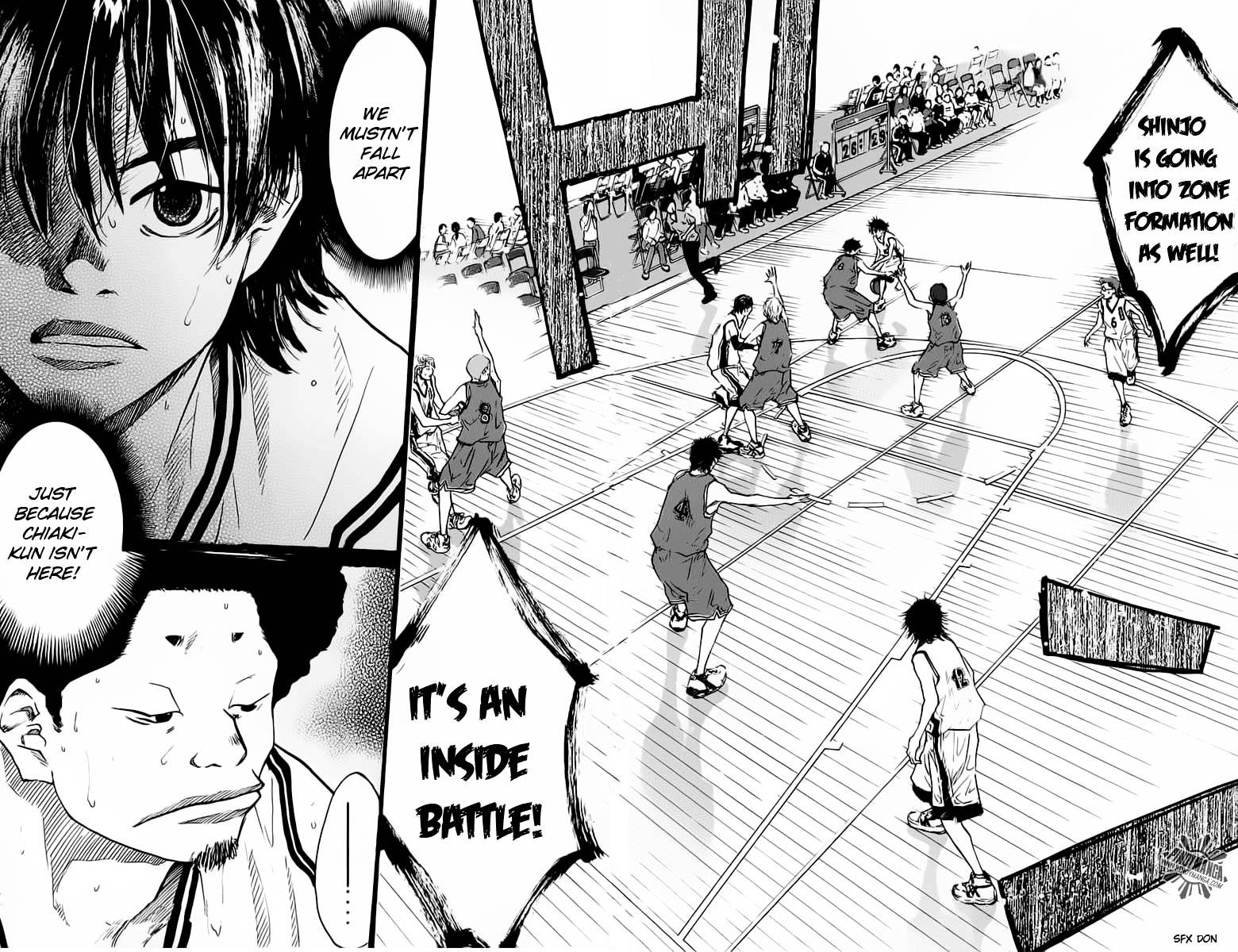 Ahiru no Sora Chapter 74 page 18 - Chapter 74 : Checkmate