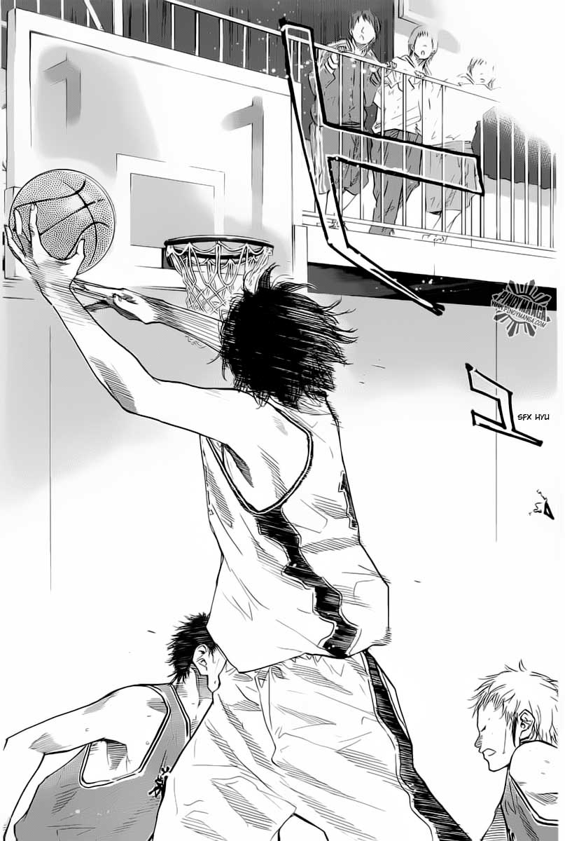 Ahiru no Sora Chapter 75.2 page 10 - Chapter 75 v2 : The Hard Play
