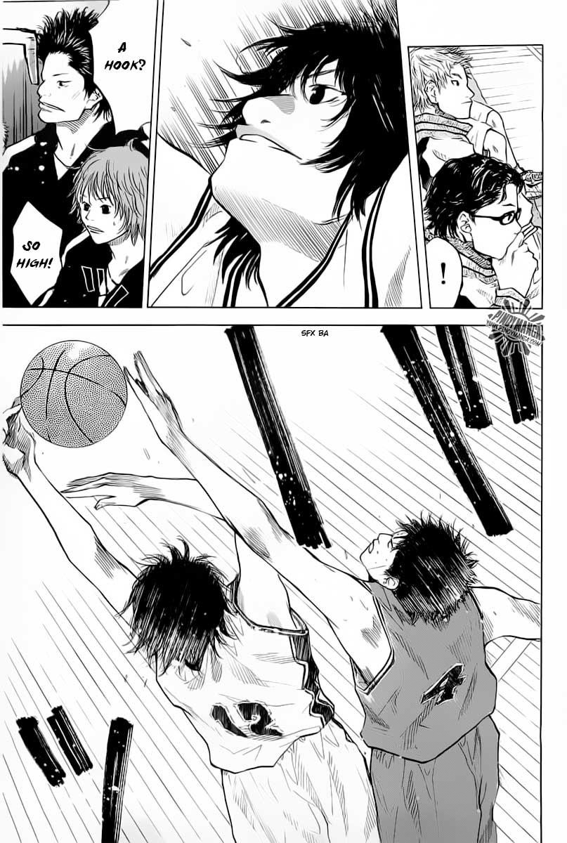 Ahiru no Sora Chapter 75.2 page 11 - Chapter 75 v2 : The Hard Play