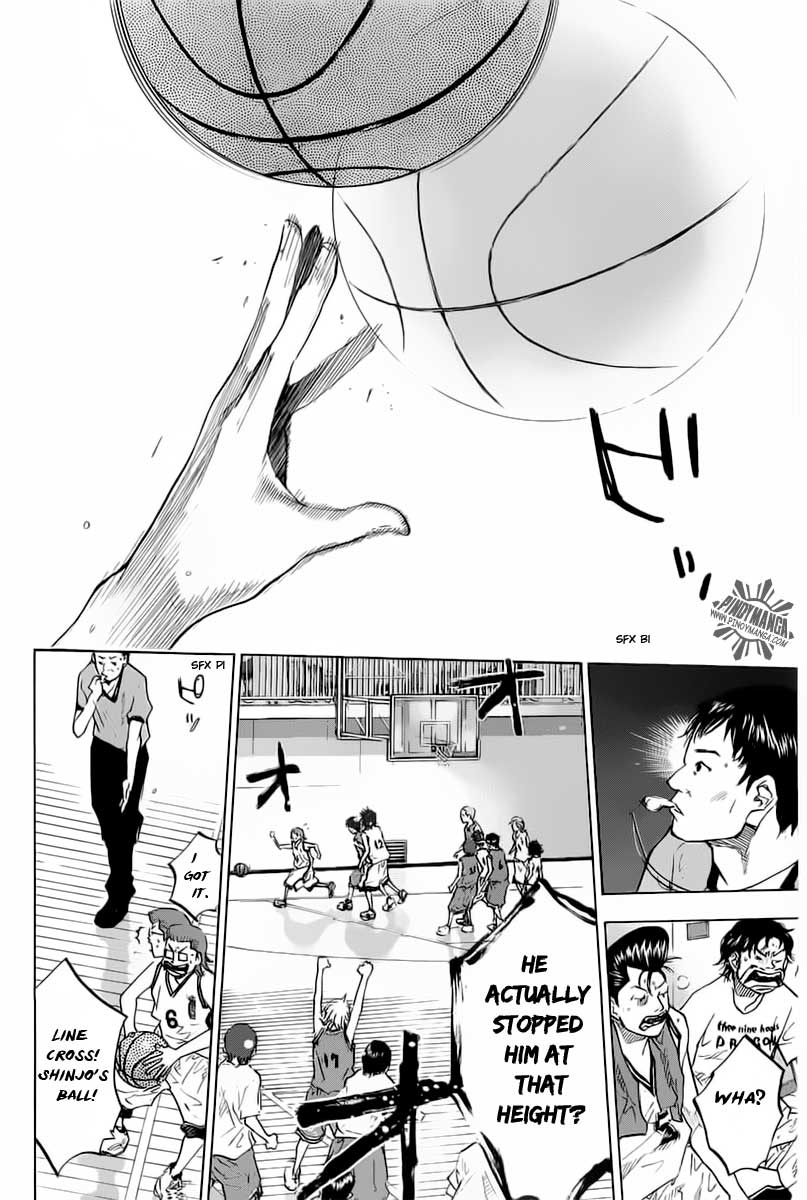 Ahiru no Sora Chapter 75.2 page 12 - Chapter 75 v2 : The Hard Play