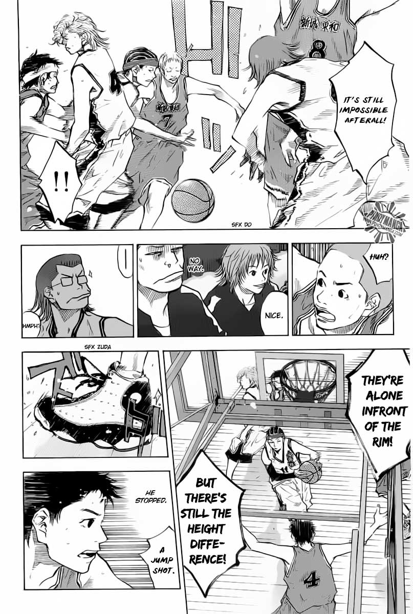 Ahiru no Sora Chapter 75.2 page 23 - Chapter 75 v2 : The Hard Play