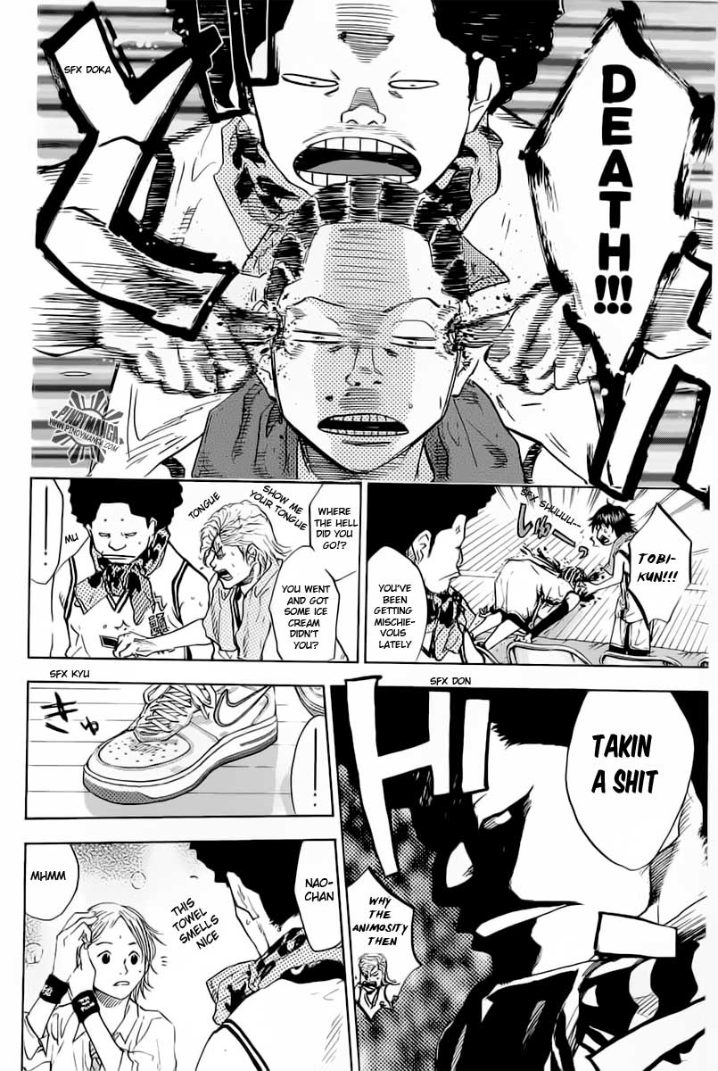 Ahiru no Sora Chapter 78.2 page 14 - Chapter 78 v2 : For the Sake of Victory