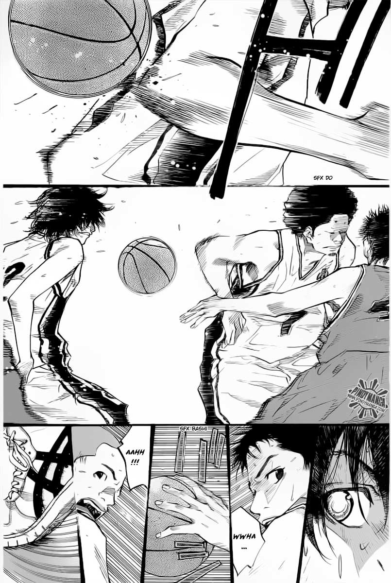 Ahiru no Sora Chapter 79.2 page 18 - Chapter 79 v2 : Nine Headed Dragon