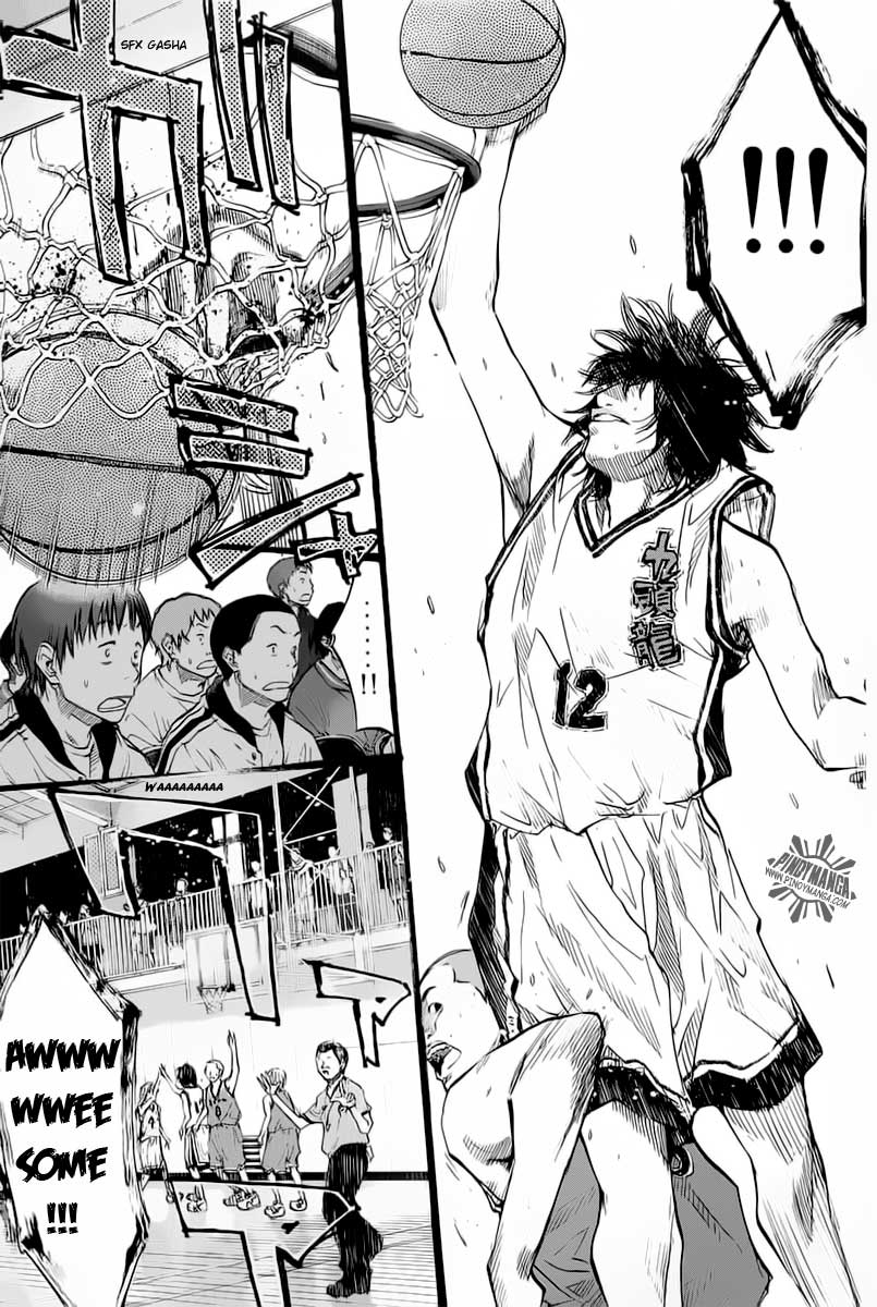 Ahiru no Sora Chapter 79.2 page 19 - Chapter 79 v2 : Nine Headed Dragon