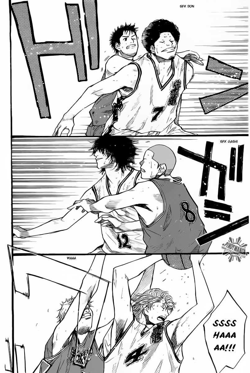 Ahiru no Sora Chapter 79.2 page 9 - Chapter 79 v2 : Nine Headed Dragon