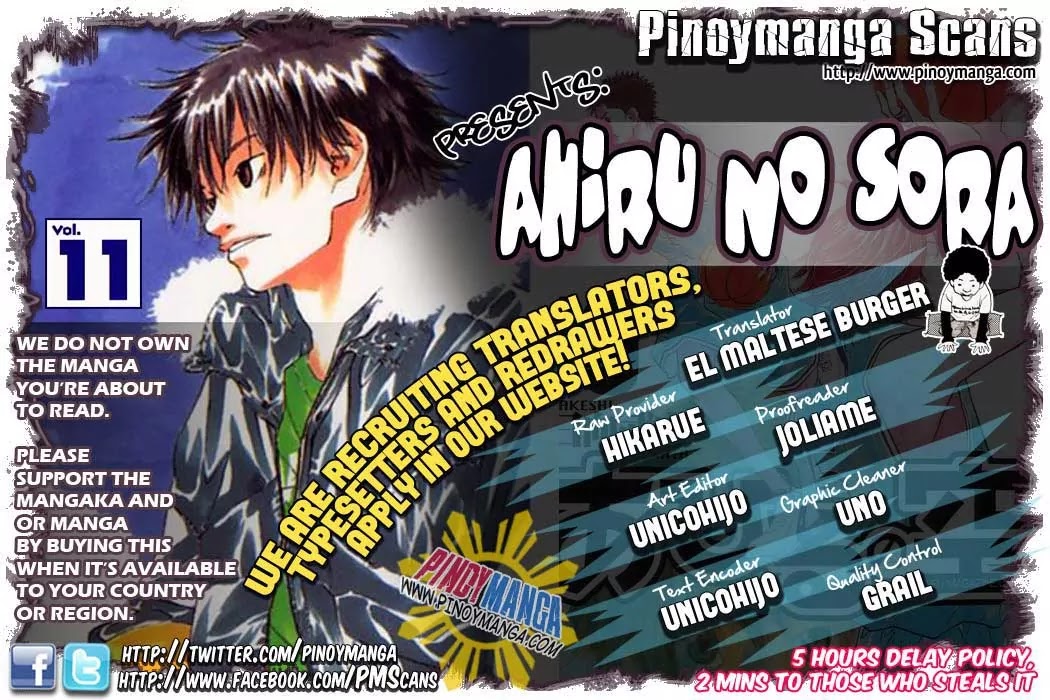 Ahiru no Sora Chapter 84 page 1 - Chapter 84