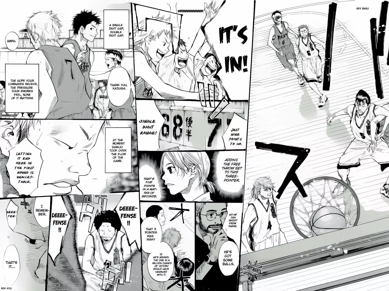 Ahiru no Sora Chapter 84 page 35 - Chapter 84