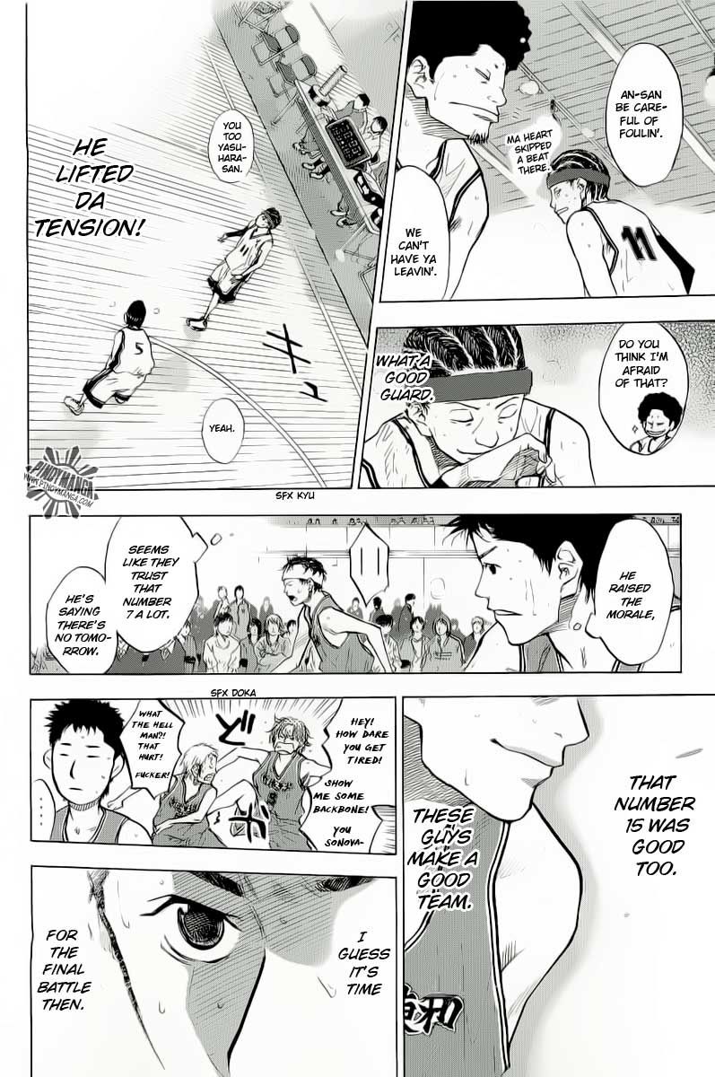 Ahiru no Sora Chapter 86 page 15 - Chapter 86 : Something to Protect 3