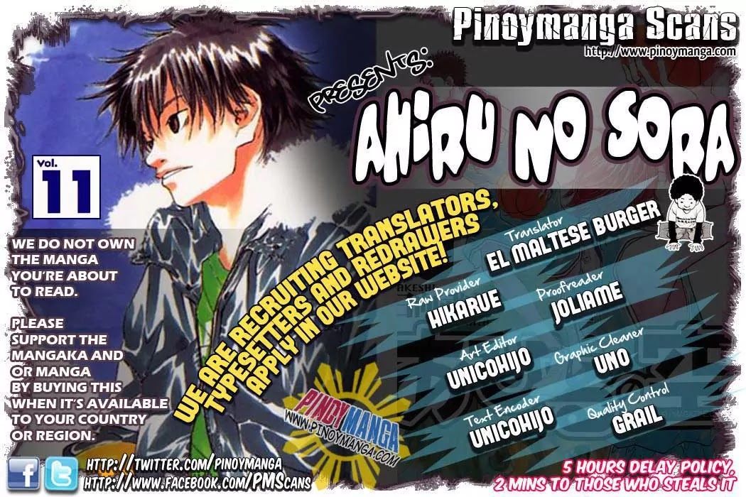 Ahiru no Sora Chapter 88 page 1 - Chapter 88