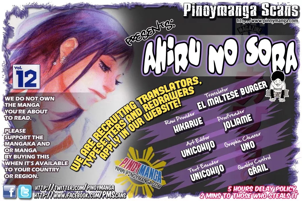 Ahiru no Sora Chapter 94 page 1 - Chapter 94