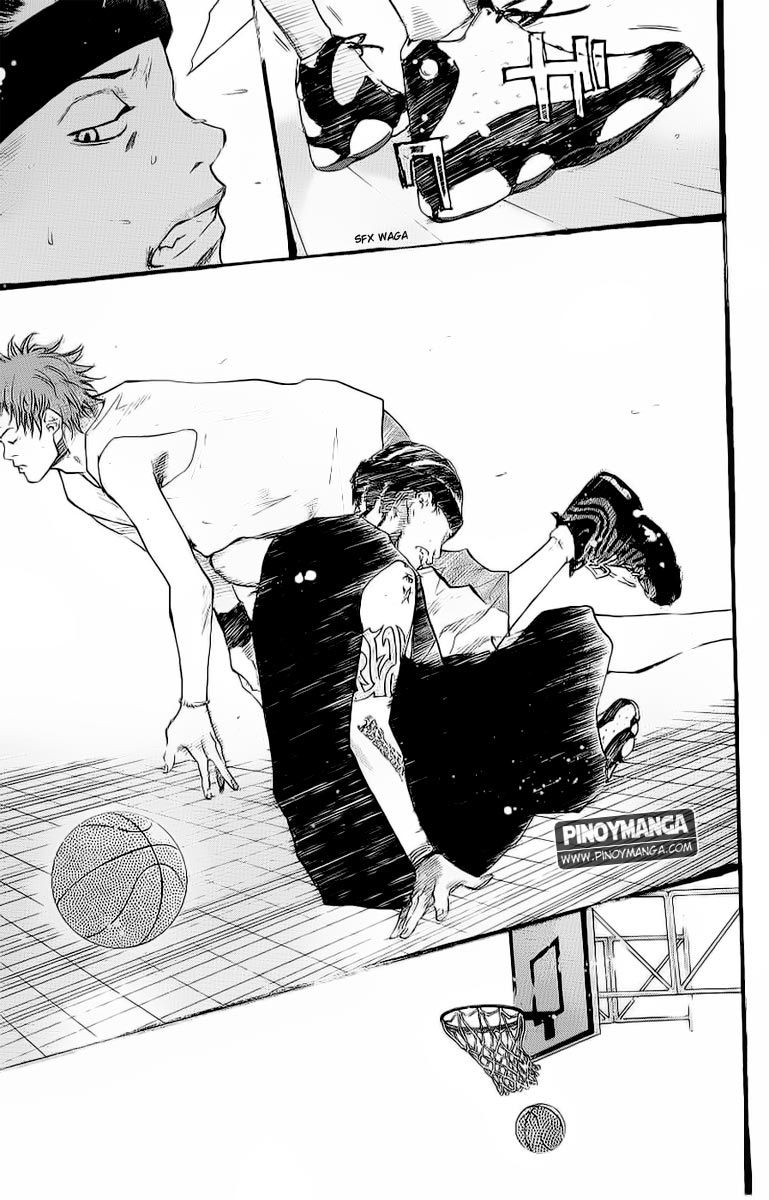 Ahiru no Sora Chapter 96 page 14 - Chapter 96 : Cross Over