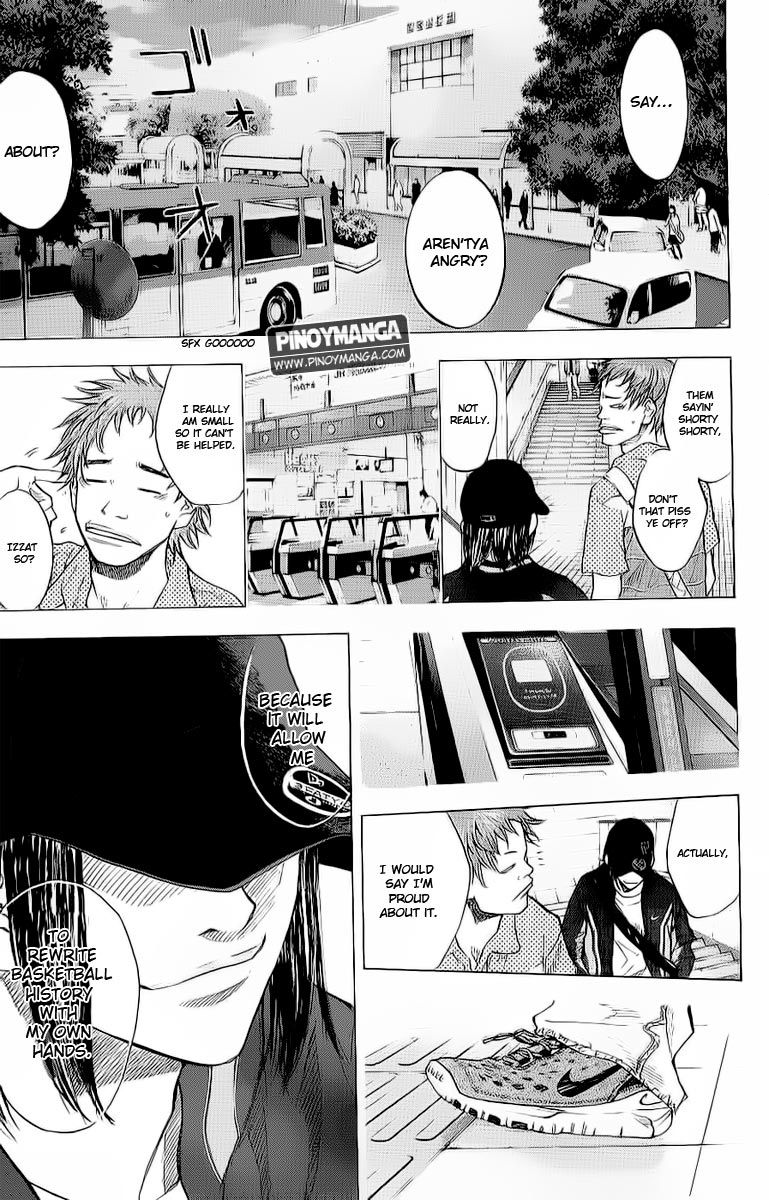 Ahiru no Sora Chapter 96 page 18 - Chapter 96 : Cross Over