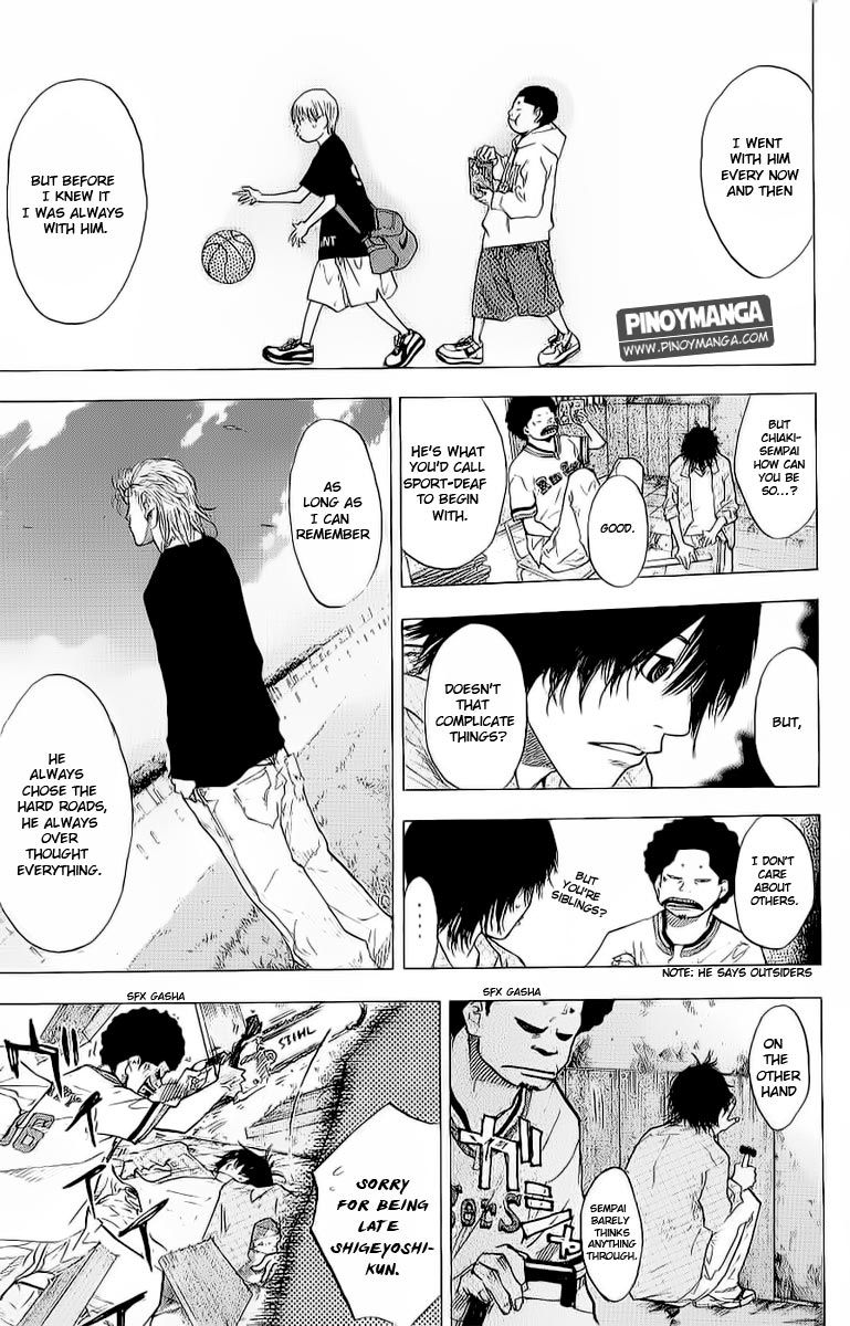 Ahiru no Sora Chapter 96 page 8 - Chapter 96 : Cross Over