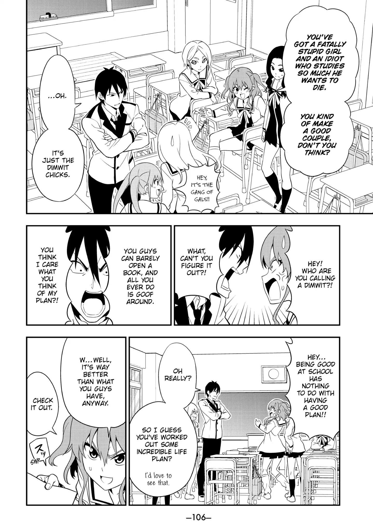 Aho Girl Chapter 103 page 4 - Chapter 103