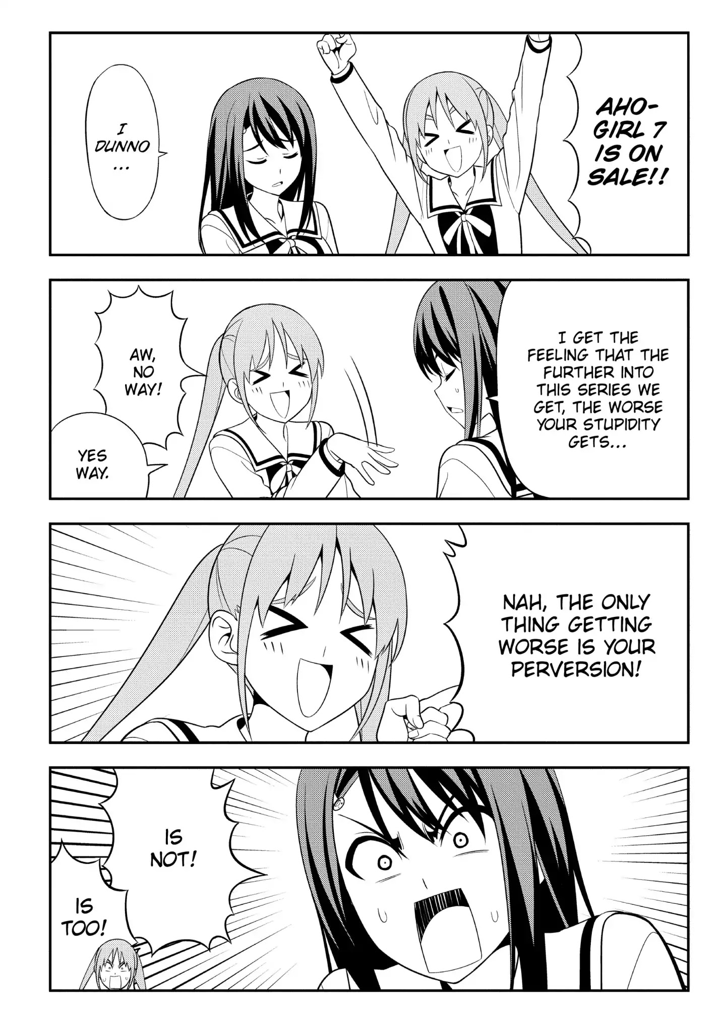 Aho Girl Chapter 105.5 page 12 - Vol.7 Special Episode