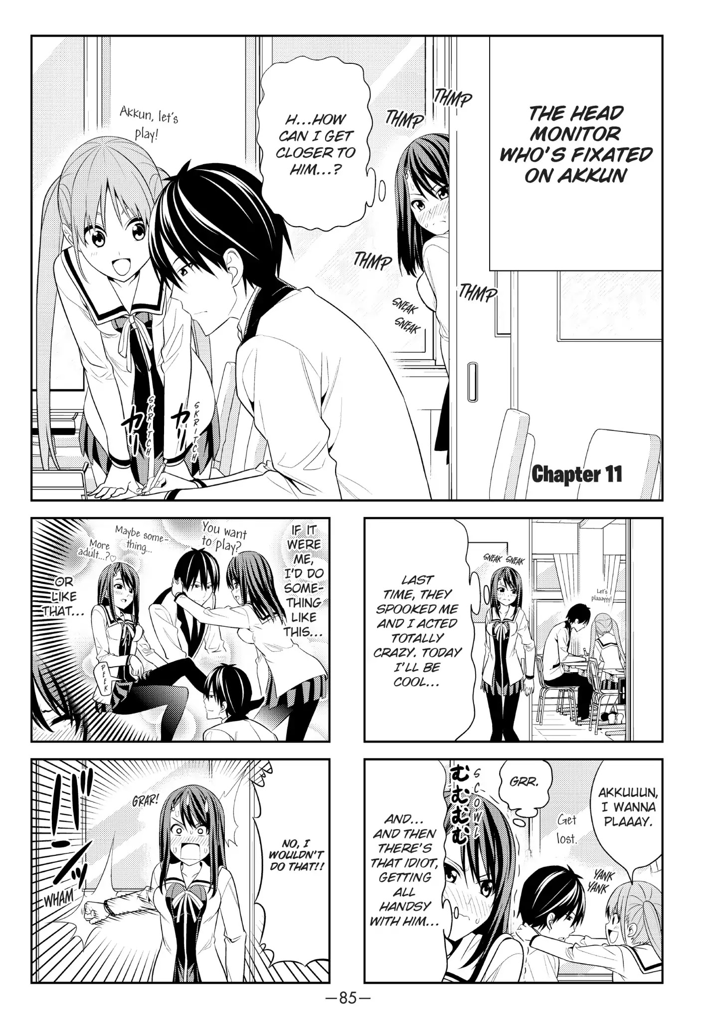 Aho Girl Chapter 11 page 1 - Chapter 11