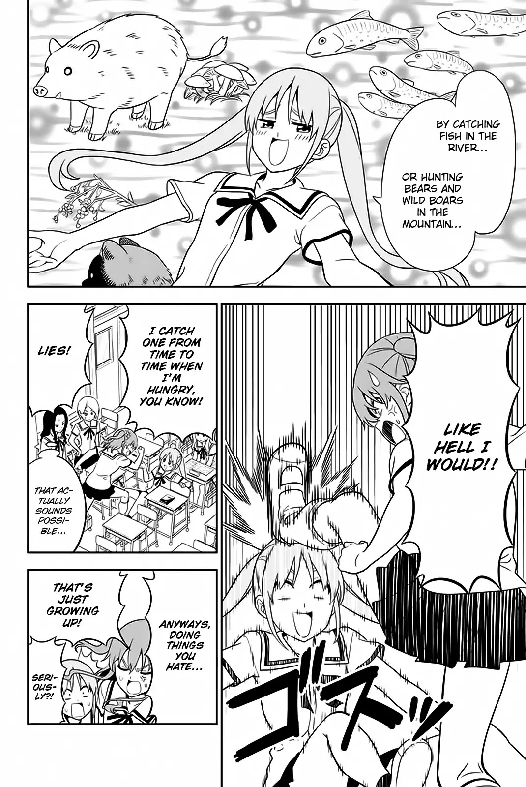 Aho Girl Chapter 110 page 9 - Chapter 110