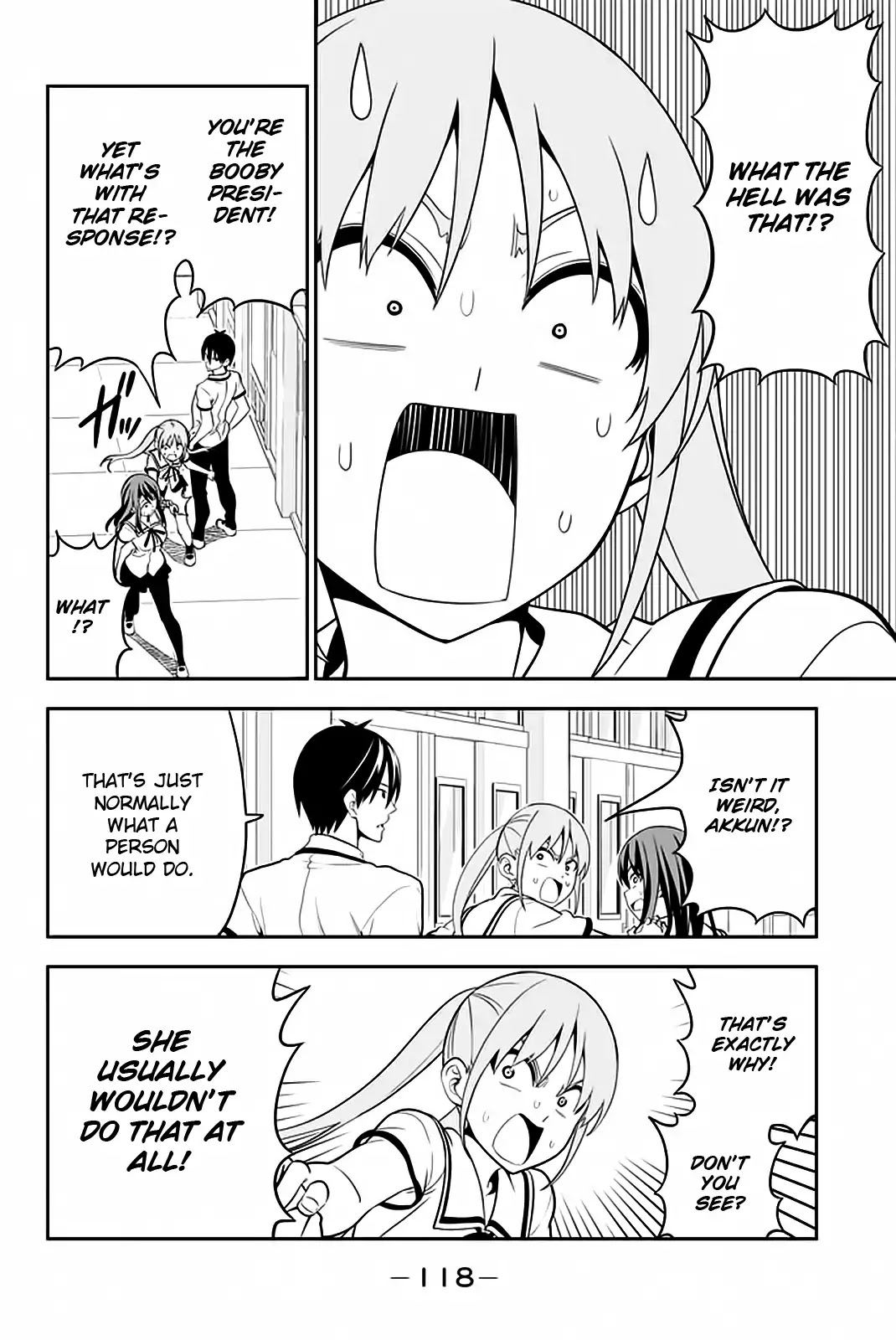 Aho Girl Chapter 111 page 11 - Chapter 111
