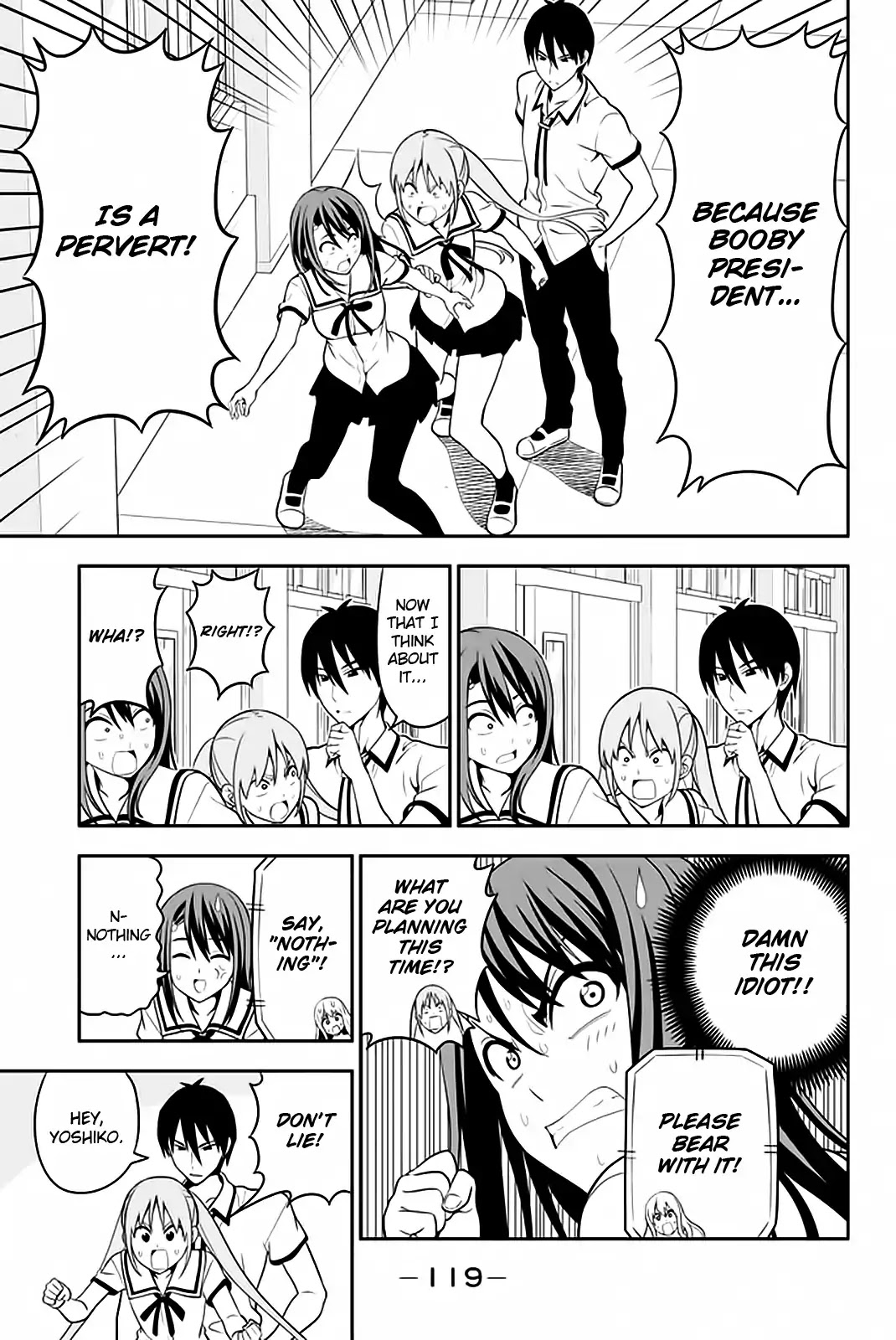 Aho Girl Chapter 111 page 12 - Chapter 111
