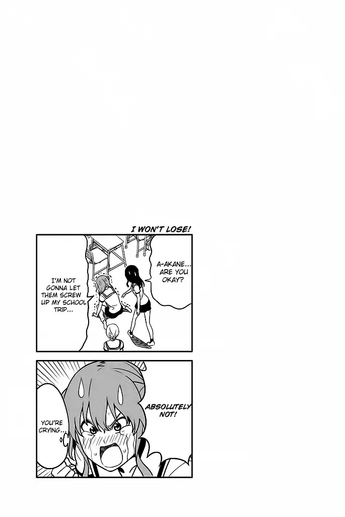 Aho Girl Chapter 119.1 page 14 - Chapter 119.1: School Trip (1)